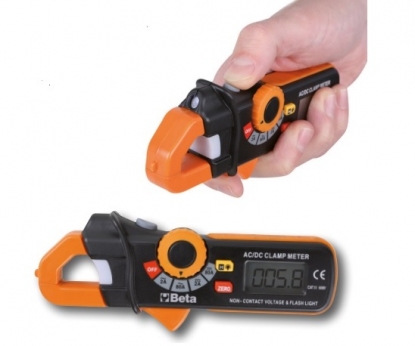 Pinza amperimétrica para mediciones de valores bajos de dispersión de la corriente