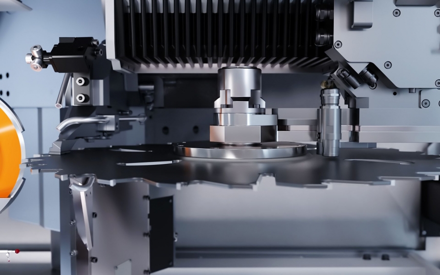 Máquina para afilar hojas de sierra circular