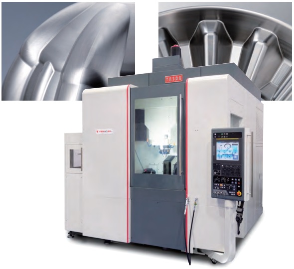 YASDA satisface la demanda de fresadoras de 5 ejes de alta precisión