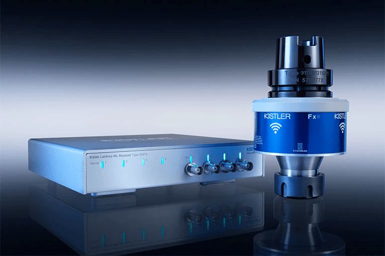 Dinamómetro inalámbrico (RCD) equipado con un sensor piezoeléctrico