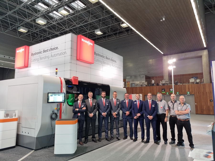 BYSTRONIC detectó mucho interés en la automatización en BIEMH