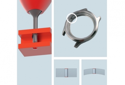 Herramienta de desbarbado para pequeños diámetros de agujero