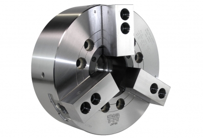 Plato automático de 3 garras de 304 mm con paso de barra de 91 mm