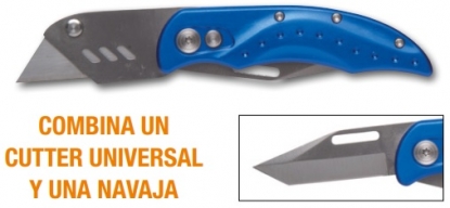 Cutter navaja de doble hoja