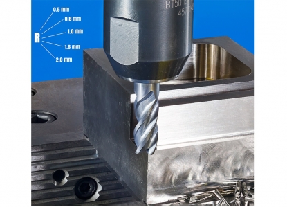 Ampliación de línea de fresas integrales con nuevos tamaños de radio de punta