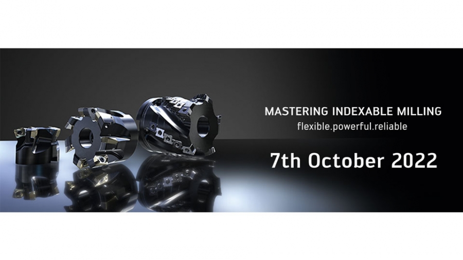 Walter ofrece fresas con plaquitas de corte potentes, fiables y flexibles y las presenta en un webinar