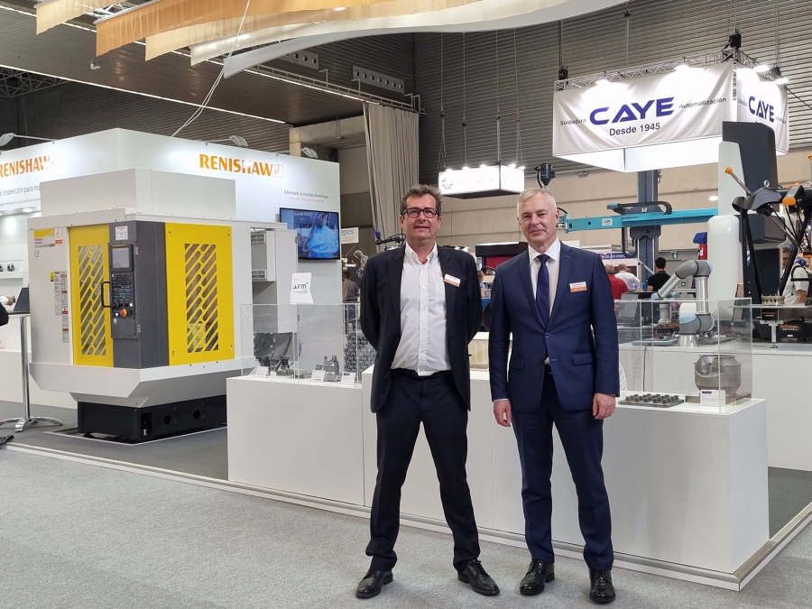 RENISHAW recibió menos visitantes en BIEMH pero consiguió  más proyectos