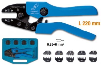 Alicate automático con reducción para terminales aislados