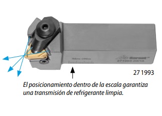 Soporte de torneado de apriete para plaquitas de roscado