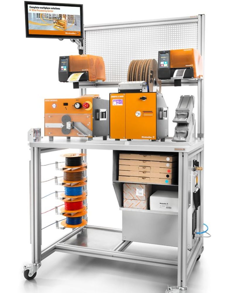 Semiautomatización en el montaje de cables