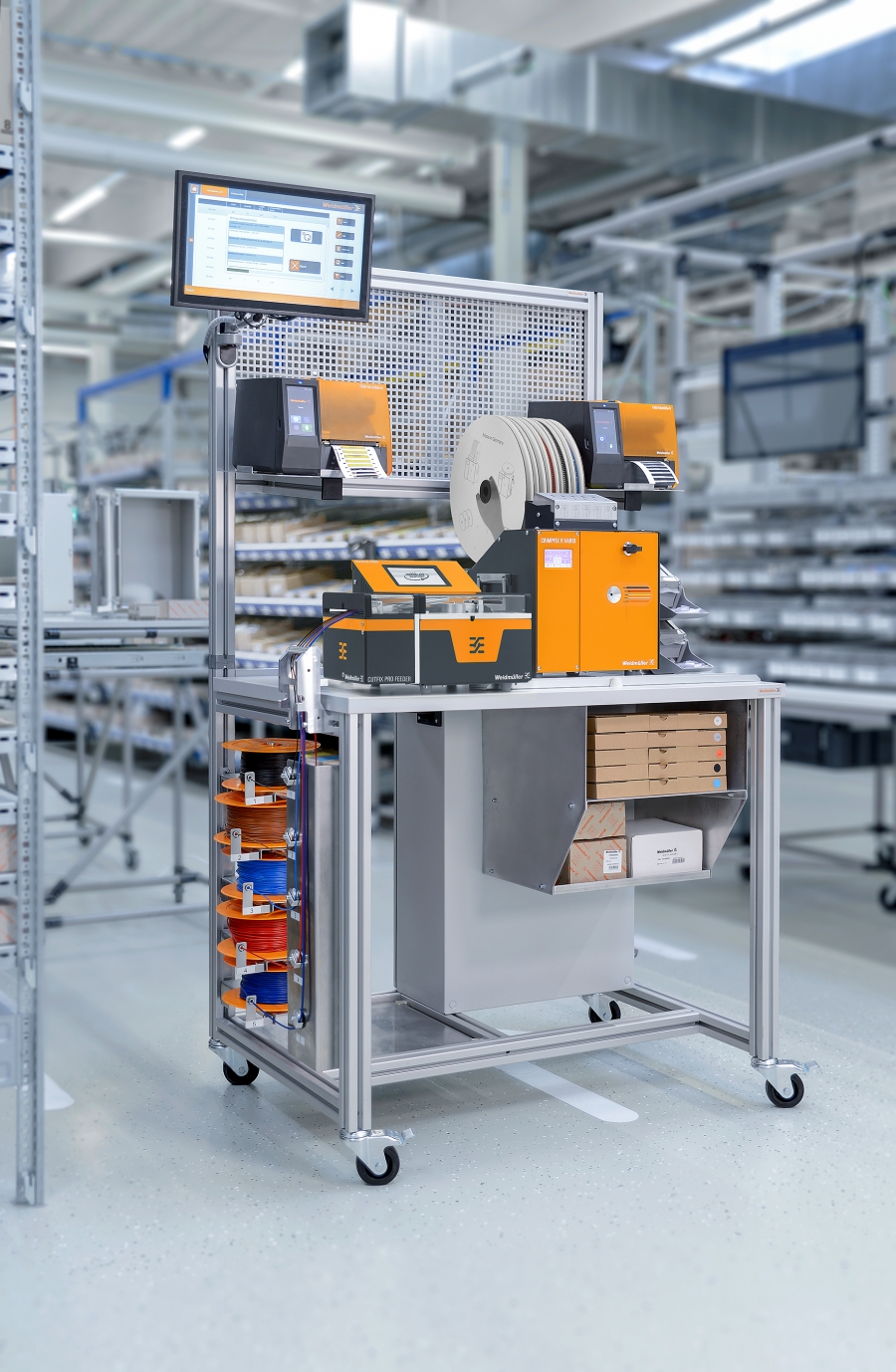 Wire Processing Center (WPC) de Weidmüller aumenta la eficiencia del proceso de fabricación hasta en un 80%