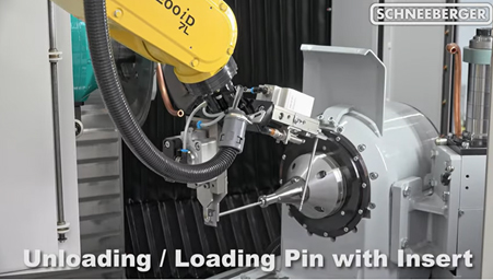 Producción de insertos: Cuatro lados en una sola sujeción sobre SCHNEEBERGER Sirius NGS
