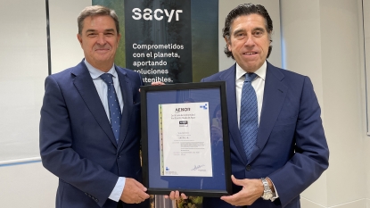 Aenor verifica la Huella de Agua de Sacyr según la norma ISO 14046
