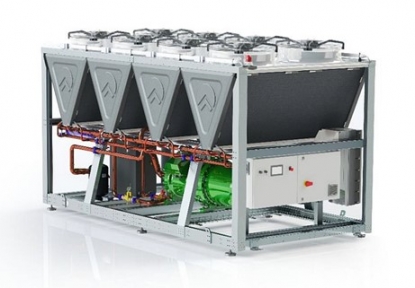 Gama de enfriadores de paquete integral enfriados por aire