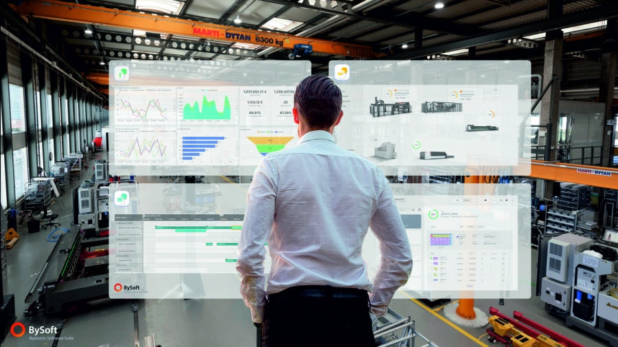 Bystronic lanza el software BySoft Suite para la digitalización completa del negocio de la chapa 