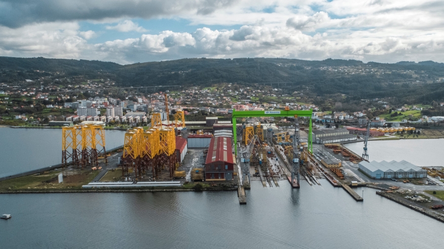 Navantia Seanergies acomete reformas en su centro de Fene para liderar el sector de las energías verdes