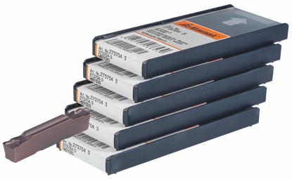 Juego de plaquitas de tronzado/ranurado de 3 mm