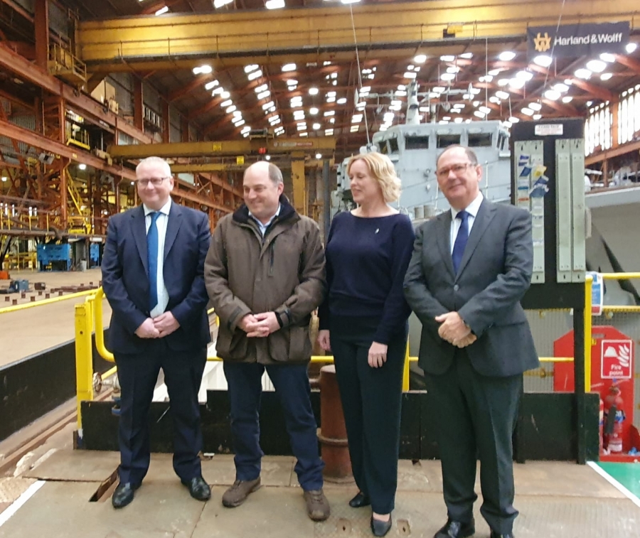 El consorcio “Team Resolute” en el que participa Navantia, licitador preferente para el programa FSS de buques logísticos en Reino Unido