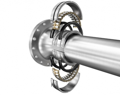 Schaeffler desarrolla rodamientos partidos oscilantes de rodillos asimétricos