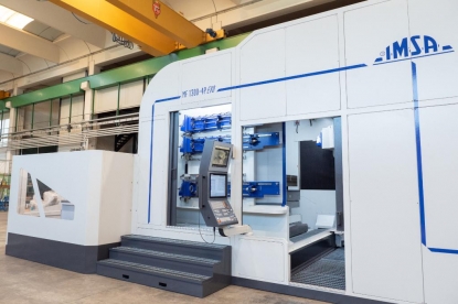 Centro de fresado y taladrado de pistola para moldes de hasta 12.000 kg