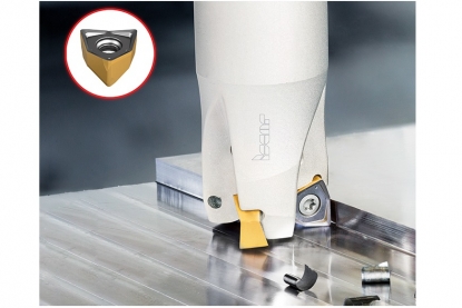 Ampliación de línea de fresado con plaquitas trigonales con filos de corte de 4 mm