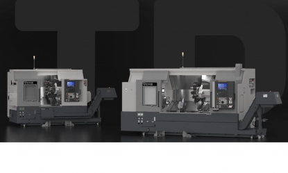 Torno CNC de bancada inclinada de alta precisión y fiabilidad