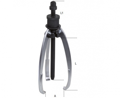 Extractores combinados de dos o tres patas con autoapriete