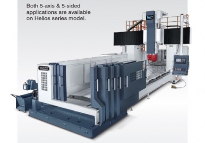 Centro de mecanizado de 5 ejes de tipo puente