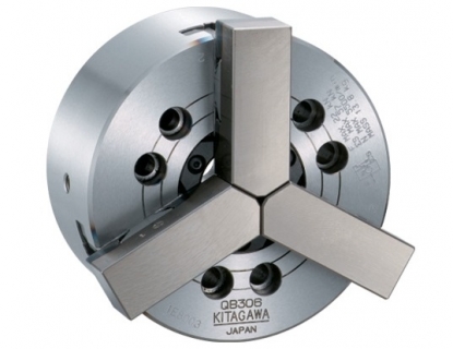 Plato automático de 3 garras de 169 mm con paso de barra de 45 mm