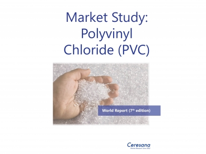 Ceresana prevé que el consumo mundial de PVC siga creciendo