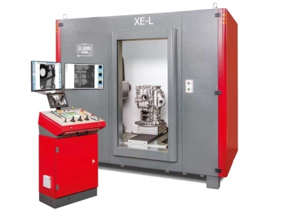 Cabina de rayos X para radioscopia y tomografía industrial