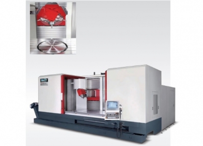 Centro de mecanizado de 5 ejes de tipo columna móvil