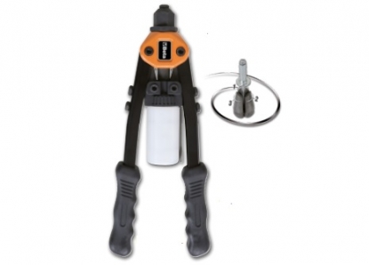 Remachadora de potencia compacta de 3 garras