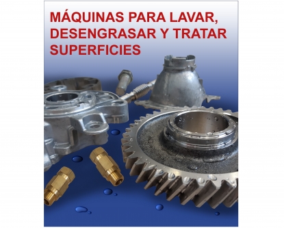 Máquinas para lavar, desengrasar y tratar superficies