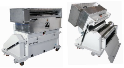 Molinos para el procesamiento eficiente de los restos de esqueletos de procesos de termoconformado