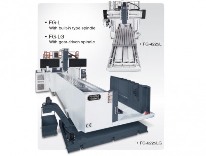 Centros de mecanizado verticales de tipo puente