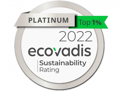EcoVadis otorga a Geberit el sello platino por tercera vez consecutiva