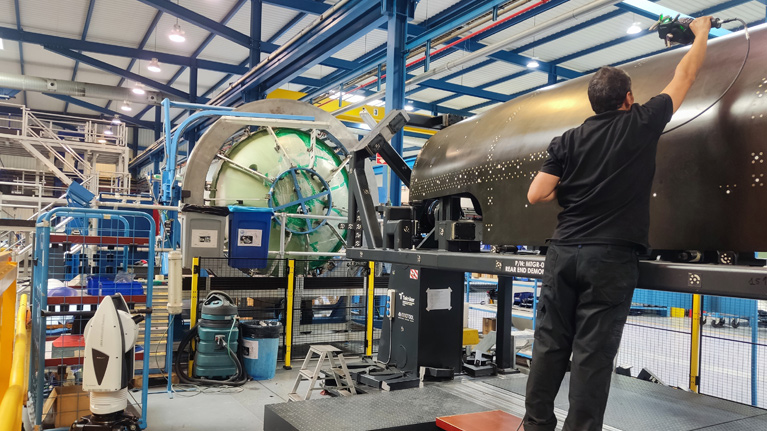 Tekniker desarrolla un demostrador para el ensamblaje de estructuras aeronáuticas