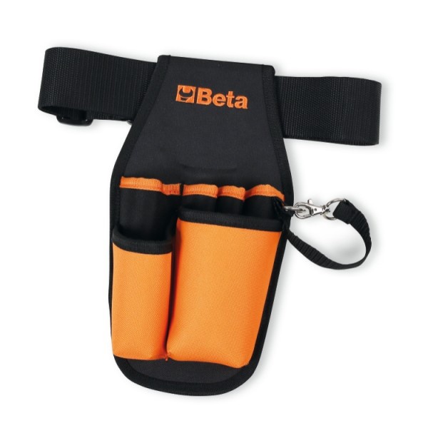 Cinturón portaherramientas en nailon con 5 grandes bolsillos para herramientas