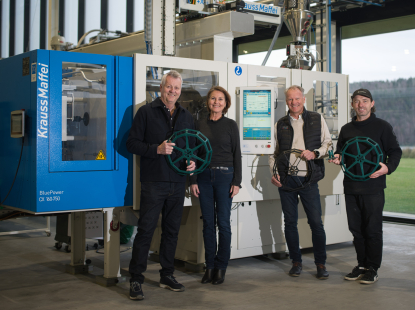 Oldroyd, cliente de KraussMaffei, fabrica membranas para túneles con plásticos 100% marinos