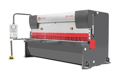 Cizalla CNC para corte de chapa con ángulo de corte variable
