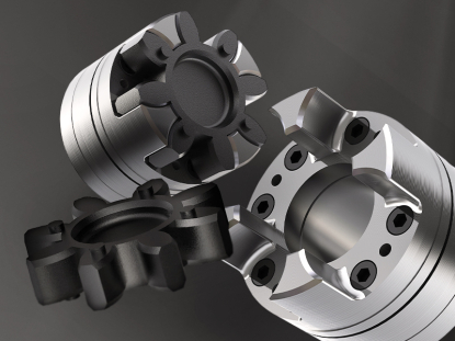 Estrella de alto rendimiento para servoacoplamientos