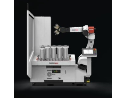 Sistema de automatización integrado para torneado CNC de piezas de hasta 270 mm de diámetro