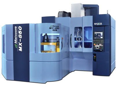 Centro de mecanizado vertical en versión automatizada de 4 palés