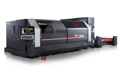 La tecnología LBC de Amada manipula el patrón del haz láser durante el corte