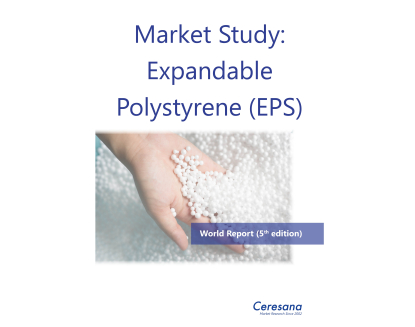 Ceresana analiza el mercado mundial del material de aislamiento más usado, el poliestireno expandible