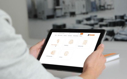 El portal para clientes VPortal de Vollmer ofrece acceso exclusivo a servicios digitales