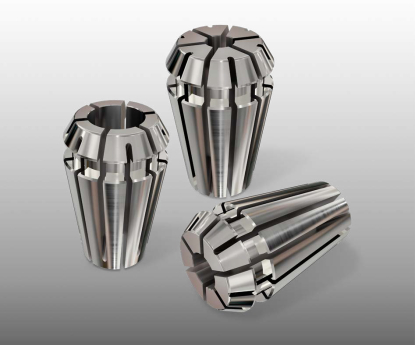 Pinzas de ultraprecisión para montar herramientas de corte de pequeño diámetro