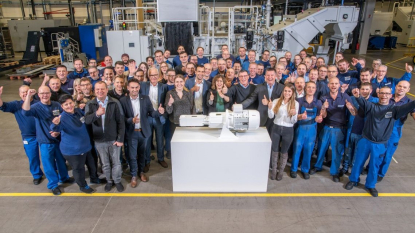 KNOLL fabrica la bomba helicoidal KTS nº 200.000, de gran éxito en máquina-herramienta