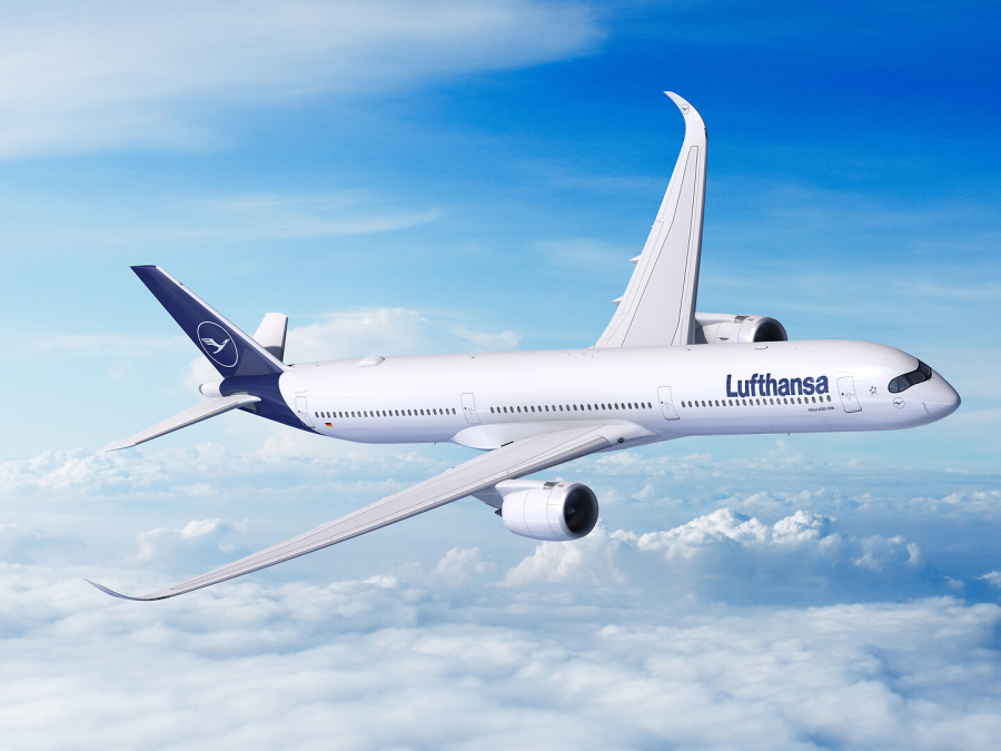 Lufthansa encarga 10 aviones Airbus A350-1000 y 5 más del modelo A350-900